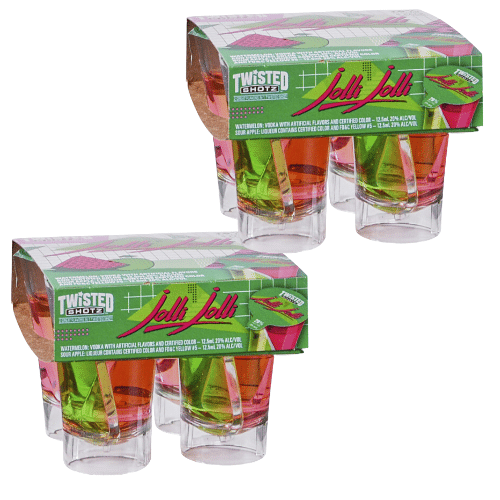 Assorted 8x TWISTED Shotz
