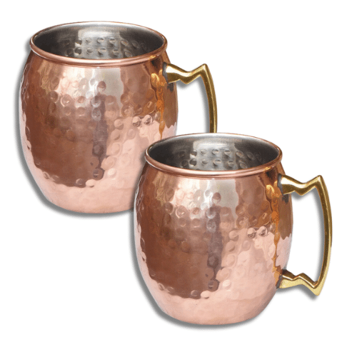 2 Copper Mule Mugs
