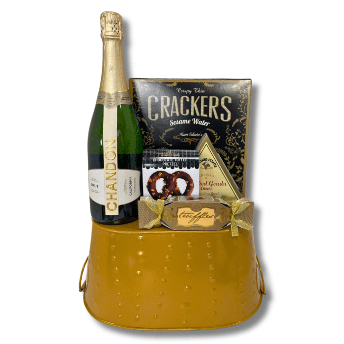 Shimmering Splendor Chandon Champagne Gift Basket
